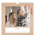 Square calendars  — Pops of red [April]