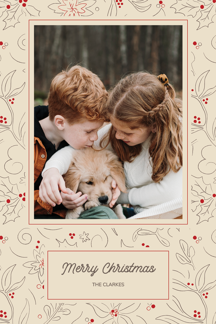 Cards — Woodland foliage