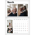 A4 Double Photo Calendar — Hot off the press [March]