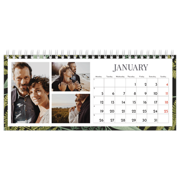 Desk Photo Calendar — Floral wallpapers