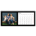 Desk calendars — Black margin [February]