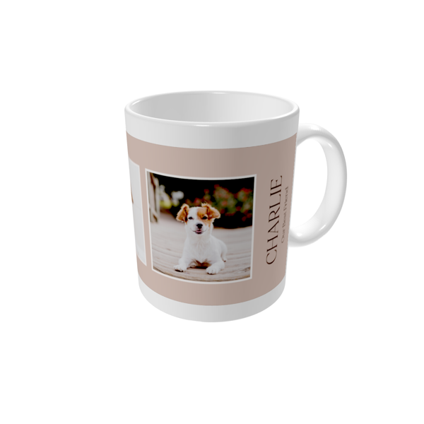 Personalised mugs — Stylish dog
