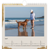 Square calendars  — Classic Gold [April]