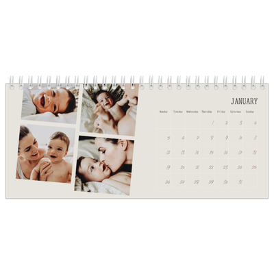 Desk calendars — Memories in motion [January]