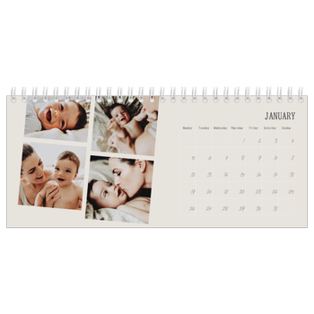 Desk Photo Calendar — Memories in motion