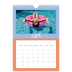A5 Photo Calendar — Colour and pattern [April]