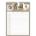 A4 Family Planner — Down to earth Planner - Family of 4 [January]