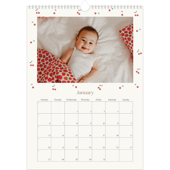 A3 Photo Calendar — Cherry bliss