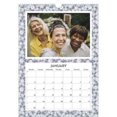A3 photo calendars — Full bloom [January]