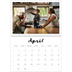 A4 Double Photo Calendar — Handwritten [April]