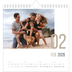 Square calendars  — Number months [February]