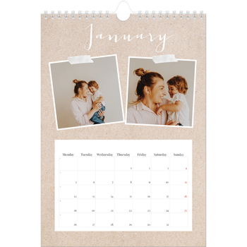 A4 Photo Calendar — Scrapbook calendar