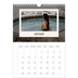 A4 Photo Calendar — The portrait edit [January]