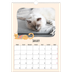 A3 photo calendars — Cat paws and doodles [January]
