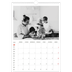 A3 photo calendars — Red highlights [January]