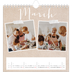 Square calendars  — Scrapbook calendar [March]