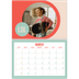 A4 Double Photo Calendar — Bright and beautiful [March]
