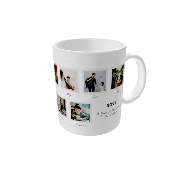 Personalised mugs — A year in photos