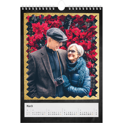 A4 Photo Calendar — Rustic charm [March]