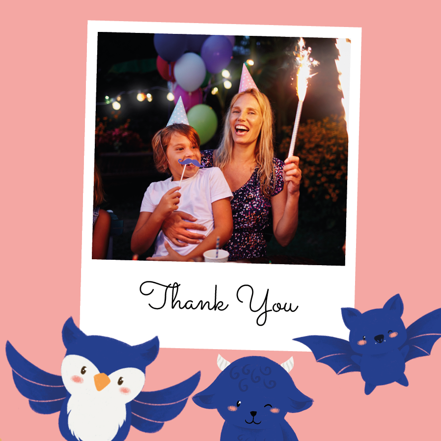 Thank you cards — Nocturnal Animals