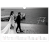 A3 Photo Calendar — Elegant script [February]