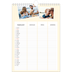 A4 Family Planner — Modern Planner - Family of 3 [February]