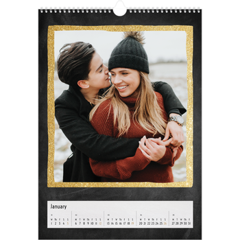 A3 Photo Calendar — Rustic charm