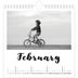 Square calendars  — Handwritten [February]