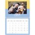 A4 Double Photo Calendar — Colour and pattern [March]
