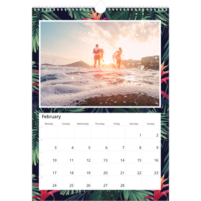 A3 photo calendars — Vivid plant life [February]