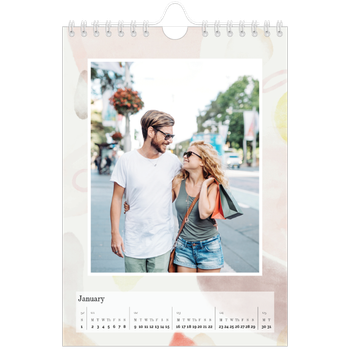 A5 portrait — Watercolour spots