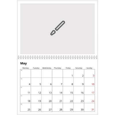 A4 Double Photo Calendar — Design your own calendar [cover]