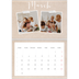 A4 Double Photo Calendar — Scrapbook calendar [March]
