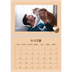 A4 Double Photo Calendar — Playful kitten [March]