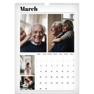 A3 photo calendars — Hot off the press [March]