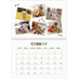 A4 Double Photo Calendar — Playful puppy [February]