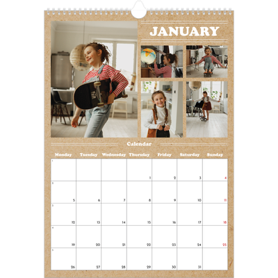 A3 photo calendars — This year’s editorial [January]
