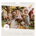 Square calendars  — Iconic birthday [February]