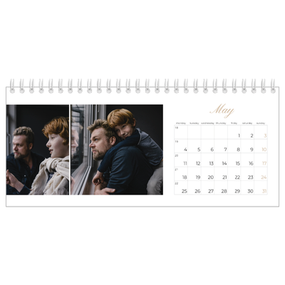 Desk calendars — Photo strip boxes [cover]