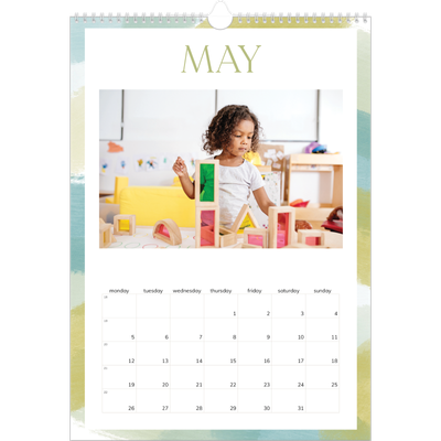 A3 photo calendars — Paintbrush effect [cover]