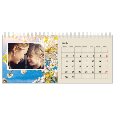 Desk calendars — Four seasons [March]
