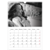 A3 photo calendars — Elegant script [March]