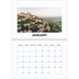 A4 Double Photo Calendar — Simple photo [January]