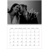 A4 Double Photo Calendar — Elegant script [cover]
