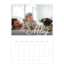A5 Photo Calendar — Handwritten month [cover]