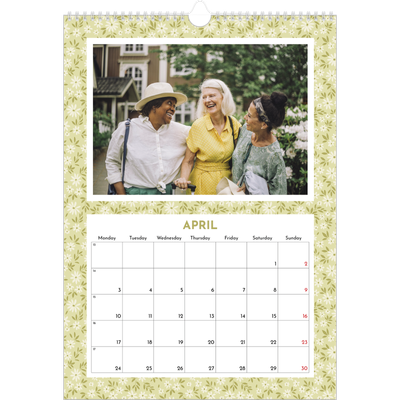 A3 photo calendars — Full bloom [April]