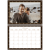 A4 Double Photo Calendar — Vintage monochrome [February]