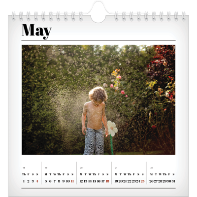Square calendars  — Hot off the press [cover]
