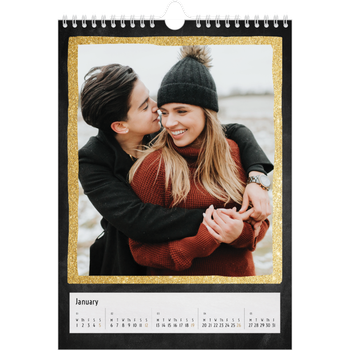 A4 Photo Calendar — Rustic charm