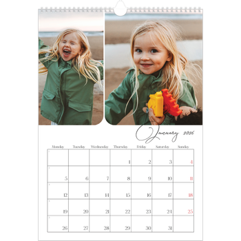 A3 Photo Calendar — Snapshots and script